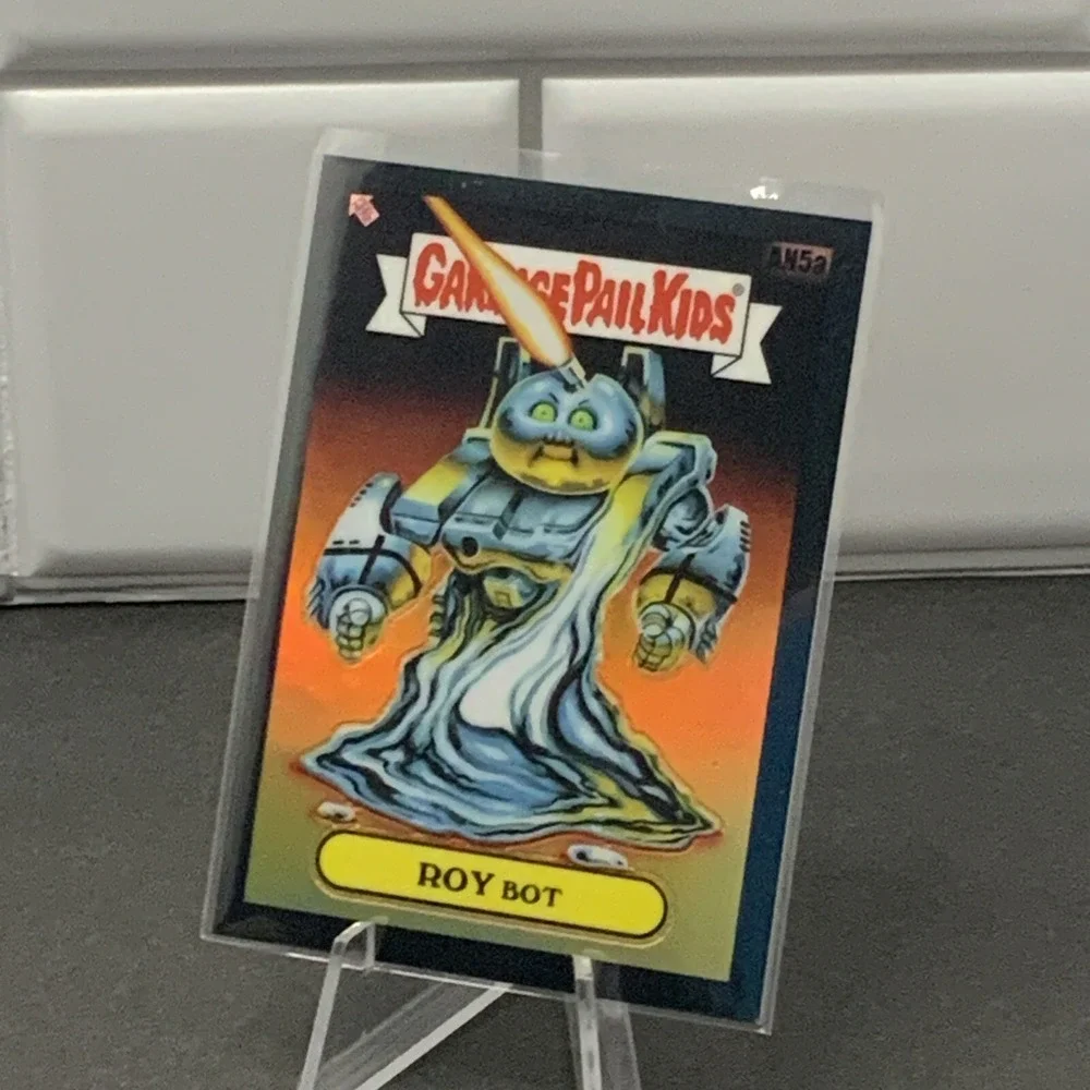 2021 Topps Garbage Pail Kids Series 4 Chrome AN5a Roy‎ Bot Black Refractor 67/99